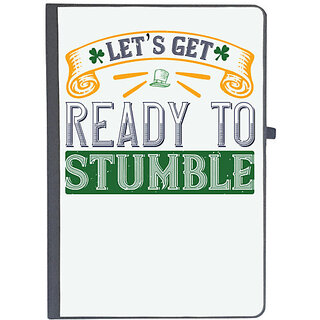                       UDNAG Ruled Notebook Diary 'Stumble, Picnic, Trip | lets get ready to stumble', [A5 80Pages 80GSM]                                              