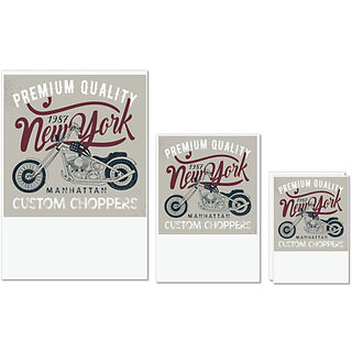 UDNAG Untearable Waterproof Stickers 155GSM 'Premium Quality New York Motorcycles' A4 x 1pc, A5 x 1pc & A6 x 2pc UDNAG Untearable Waterproof Stickers 155GSM 'Premium Quality New York Motorcycles' A4 x 1pc, A5 x 1pc & A6 x 2pc