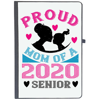                       UDNAG Ruled Notebook Diary 'Mother Daughter | proud of a mom 2020 senior', [A5 80Pages 80GSM]                                              