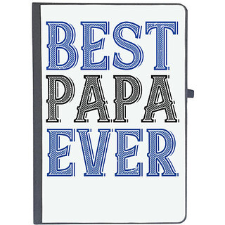                       UDNAG Ruled Notebook Diary 'Father | best papa ever', [A5 80Pages 80GSM]                                              