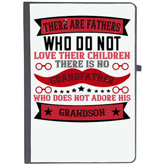                       UDNAG Ruled Notebook Diary 'Grand Father | There are fathers who do not love their children', [A5 80Pages 80GSM]                                              