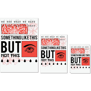 UDNAG Untearable Waterproof Stickers 155GSM 'Tiger eyes and human eye' A4 x 1pc, A5 x 1pc & A6 x 2pc UDNAG Untearable Waterproof Stickers 155GSM 'Tiger eyes and human eye' A4 x 1pc, A5 x 1pc & A6 x 2pc