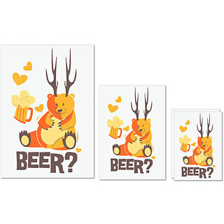 UDNAG Untearable Waterproof Stickers 155GSM 'Beer' A4 x 1pc, A5 x 1pc & A6 x 2pc UDNAG Untearable Waterproof Stickers 155GSM 'Beer' A4 x 1pc, A5 x 1pc & A6 x 2pc