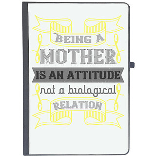                       UDNAG Ruled Notebook Diary 'Mother | beaing mother', [A5 80Pages 80GSM]                                              