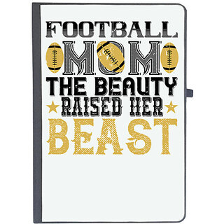                       UDNAG Ruled Notebook Diary 'Mother | Football mom the beauty', [A5 80Pages 80GSM]                                              