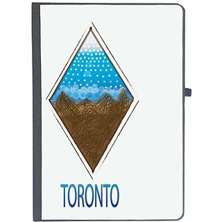                       UDNAG Ruled Notebook Diary '| Toronto', [A5 80Pages 80GSM]                                              