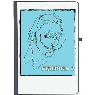                       UDNAG Ruled Notebook Diary '| Curious', [A5 80Pages 80GSM]                                              
