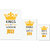 UDNAG Untearable Waterproof Stickers 155GSM 'Birthday | Kings are born in July' A4 x 1pc, A5 x 1pc & A6 x 2pc