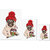 UDNAG Untearable Waterproof Stickers 155GSM 'Christmas | Christmas Pug' A4 x 1pc, A5 x 1pc & A6 x 2pc
