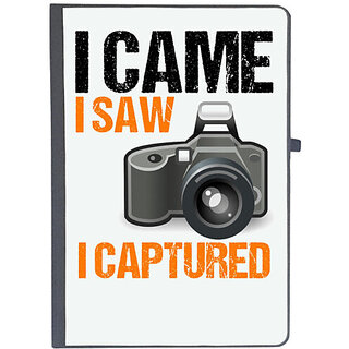                       UDNAG Ruled Notebook Diary 'Photographer | I came I saw I captured', [A5 80Pages 80GSM]                                              