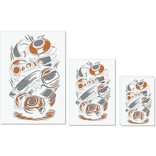 UDNAG Untearable Waterproof Stickers 155GSM 'illustration | Headphone illustration' A4 x 1pc, A5 x 1pc & A6 x 2pc UDNAG Untearable Waterproof Stickers 155GSM 'illustration | Headphone illustration' A4 x 1pc, A5 x 1pc & A6 x 2pc