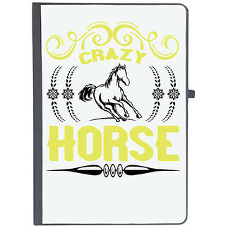                       UDNAG Ruled Notebook Diary 'Horse | crazy horse', [A5 80Pages 80GSM]                                              
