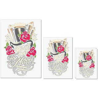 UDNAG Untearable Waterproof Stickers 155GSM 'Magic Hat | The Magic Hat' A4 x 1pc, A5 x 1pc & A6 x 2pc UDNAG Untearable Waterproof Stickers 155GSM 'Magic Hat | The Magic Hat' A4 x 1pc, A5 x 1pc & A6 x 2pc