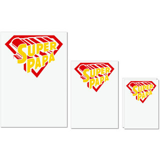 UDNAG Untearable Waterproof Stickers 155GSM 'Daddy' A4 x 1pc, A5 x 1pc & A6 x 2pc UDNAG Untearable Waterproof Stickers 155GSM 'Daddy' A4 x 1pc, A5 x 1pc & A6 x 2pc