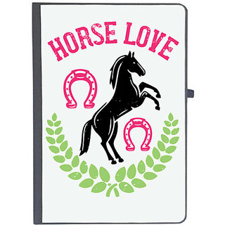                      UDNAG Ruled Notebook Diary 'Horse | horse love', [A5 80Pages 80GSM]                                              