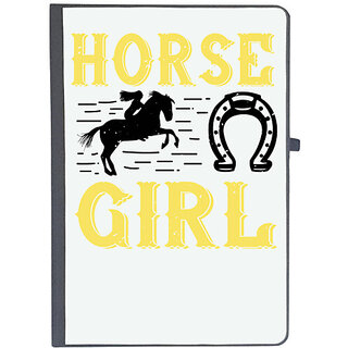                      UDNAG Ruled Notebook Diary 'Horse | horse girl', [A5 80Pages 80GSM]                                              
