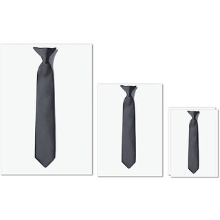 UDNAG Untearable Waterproof Stickers 155GSM 'Tie | Black neck tie' A4 x 1pc, A5 x 1pc & A6 x 2pc UDNAG Untearable Waterproof Stickers 155GSM 'Tie | Black neck tie' A4 x 1pc, A5 x 1pc & A6 x 2pc