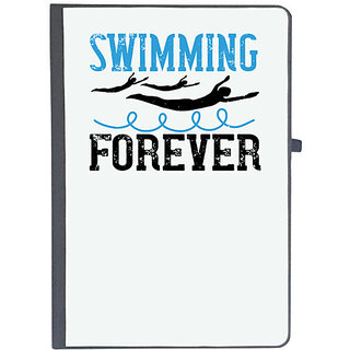                       UDNAG Ruled Notebook Diary 'Swimming | swimming forever', [A5 80Pages 80GSM]                                              