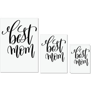 UDNAG Untearable Waterproof Stickers 155GSM 'Mom | Best Mom' A4 x 1pc, A5 x 1pc & A6 x 2pc UDNAG Untearable Waterproof Stickers 155GSM 'Mom | Best Mom' A4 x 1pc, A5 x 1pc & A6 x 2pc