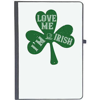                       UDNAG Ruled Notebook Diary 'Irish | love me im irish', [A5 80Pages 80GSM]                                              
