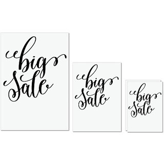 UDNAG Untearable Waterproof Stickers 155GSM 'Big sale' A4 x 1pc, A5 x 1pc & A6 x 2pc UDNAG Untearable Waterproof Stickers 155GSM 'Big sale' A4 x 1pc, A5 x 1pc & A6 x 2pc