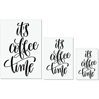 UDNAG Untearable Waterproof Stickers 155GSM 'Its coffee time' A4 x 1pc, A5 x 1pc & A6 x 2pc UDNAG Untearable Waterproof Stickers 155GSM 'Its coffee time' A4 x 1pc, A5 x 1pc & A6 x 2pc