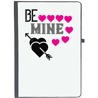                       UDNAG Ruled Notebook Diary 'Love | be mine', [A5 80Pages 80GSM]                                              