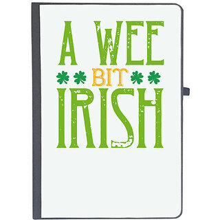                       UDNAG Ruled Notebook Diary 'Irish | a wee bit irish', [A5 80Pages 80GSM]                                              
