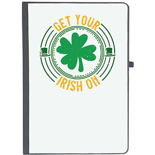                       UDNAG Ruled Notebook Diary 'Irish | get your irish on2', [A5 80Pages 80GSM]                                              