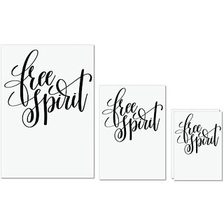                       UDNAG Untearable Waterproof Stickers 155GSM 'Free spirit' A4 x 1pc, A5 x 1pc & A6 x 2pc                                              