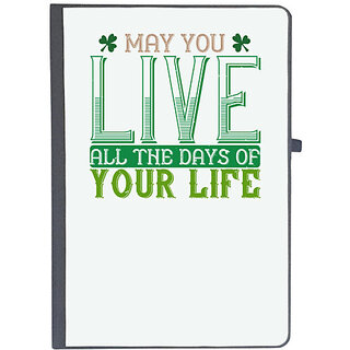                       UDNAG Ruled Notebook Diary 'Grand Mother | may you Live all the days of your life', [A5 80Pages 80GSM]                                              