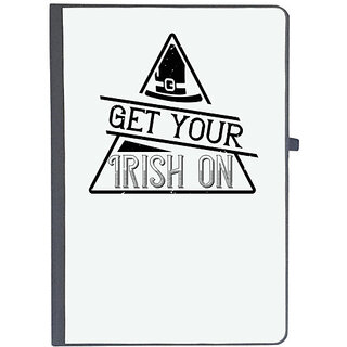                       UDNAG Ruled Notebook Diary 'Irish | Get your Irish on', [A5 80Pages 80GSM]                                              