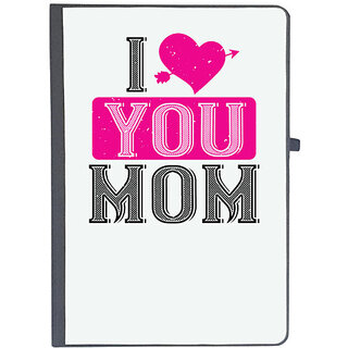                      UDNAG Ruled Notebook Diary 'Mother | i love your mom', [A5 80Pages 80GSM]                                              