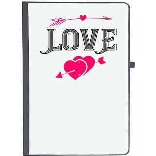                       UDNAG Ruled Notebook Diary 'Love | love copy 2', [A5 80Pages 80GSM]                                              