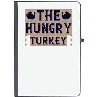                       UDNAG Ruled Notebook Diary 'Turkey | The hungry turkey', [A5 80Pages 80GSM]                                              