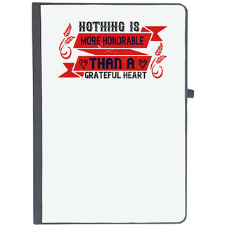                       UDNAG Ruled Notebook Diary 'Thanks Giving | Nothing is more Honourable than a grateful heart 2', [A5 80Pages 80GSM]                                              