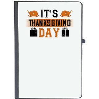                       UDNAG Ruled Notebook Diary 'Thanks Giving | It's thanksgiving day', [A5 80Pages 80GSM]                                              