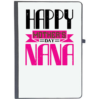                       UDNAG Ruled Notebook Diary 'Grand Father | 02 HAPPY mothers day nana', [A5 80Pages 80GSM]                                              
