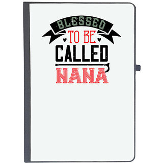                       UDNAG Ruled Notebook Diary 'Grand Father | 02 blessed to be called nana', [A5 80Pages 80GSM]                                              