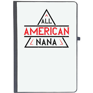                       UDNAG Ruled Notebook Diary 'Grand Father | ALL american nana', [A5 80Pages 80GSM]                                              