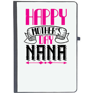                       UDNAG Ruled Notebook Diary 'Grand Father | HAPPY mothers day nana', [A5 80Pages 80GSM]                                              