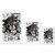 UDNAG Untearable Waterproof Stickers 155GSM 'Death | Ape and death' A4 x 1pc, A5 x 1pc & A6 x 2pc