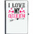 UDNAG Ruled Notebook Diary Queen, i love my queen (A5 80Pages 80GSM)
