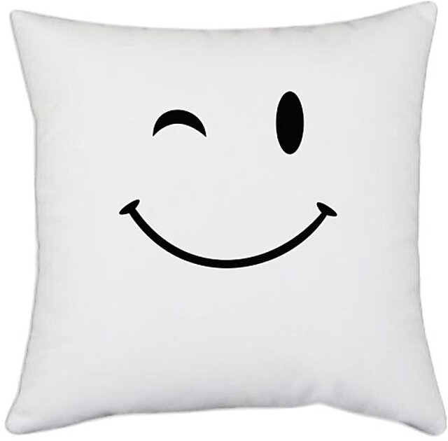 Emoji shop pillow cover