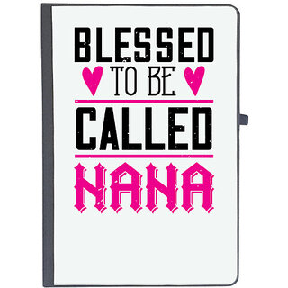                       UDNAG Ruled Notebook Diary 'Grand father | blessed to be called nana', [A5 80Pages 80GSM]                                              