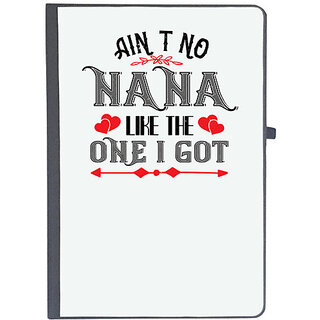                       UDNAG Ruled Notebook Diary 'Grand father | AINT NO NANA', [A5 80Pages 80GSM]                                              