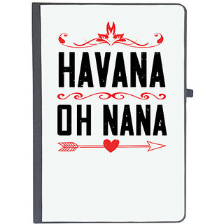                       UDNAG Ruled Notebook Diary 'Grand father | HAVANA oh nana', [A5 80Pages 80GSM]                                              