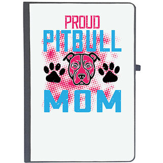                       UDNAG Ruled Notebook Diary 'Mother | proud pitbull mom', [A5 80Pages 80GSM]                                              