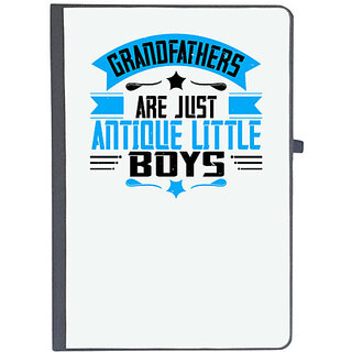                       UDNAG Ruled Notebook Diary 'Grand Father | Grandfathers are just', [A5 80Pages 80GSM]                                              