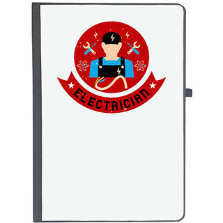                       UDNAG Ruled Notebook Diary 'Electrical Engineer | Electrician 1', [A5 80Pages 80GSM]                                              